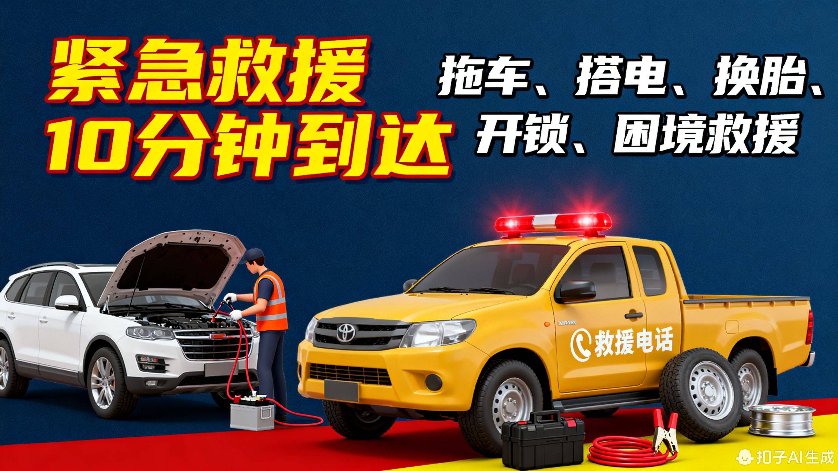 昆明最新24小时上门汽车搭电救援方法分析(最方便真实的昆明上门汽车搭电多少钱方法)